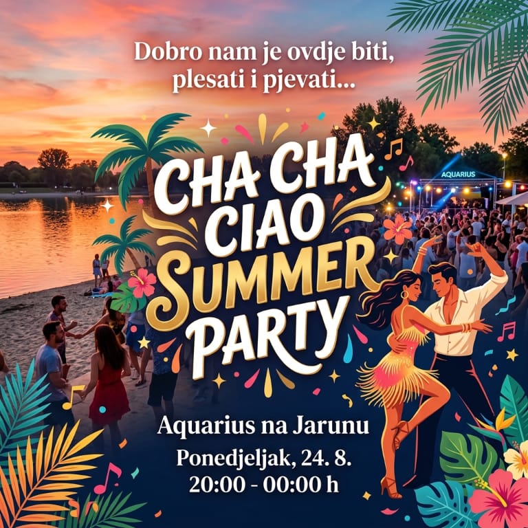 Plakat — Aquarius na Jarunu