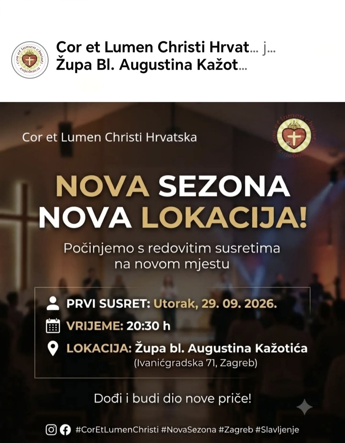 Cor et Lumen Christi Hrvatska