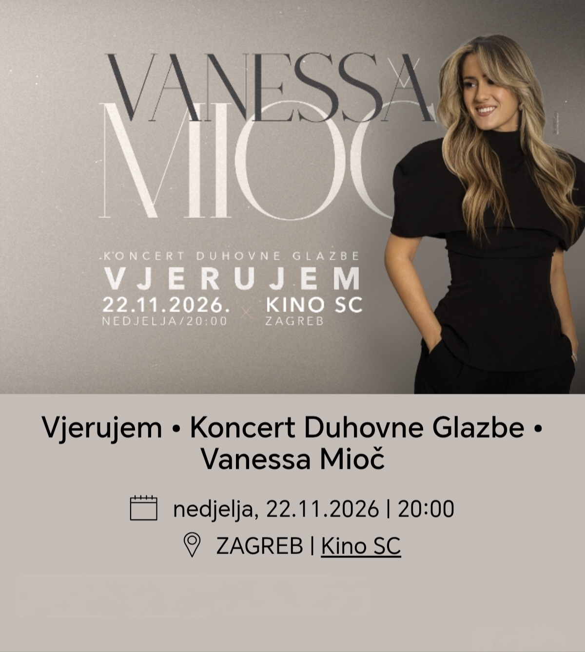 Vanessa Mioč - Vjerujem