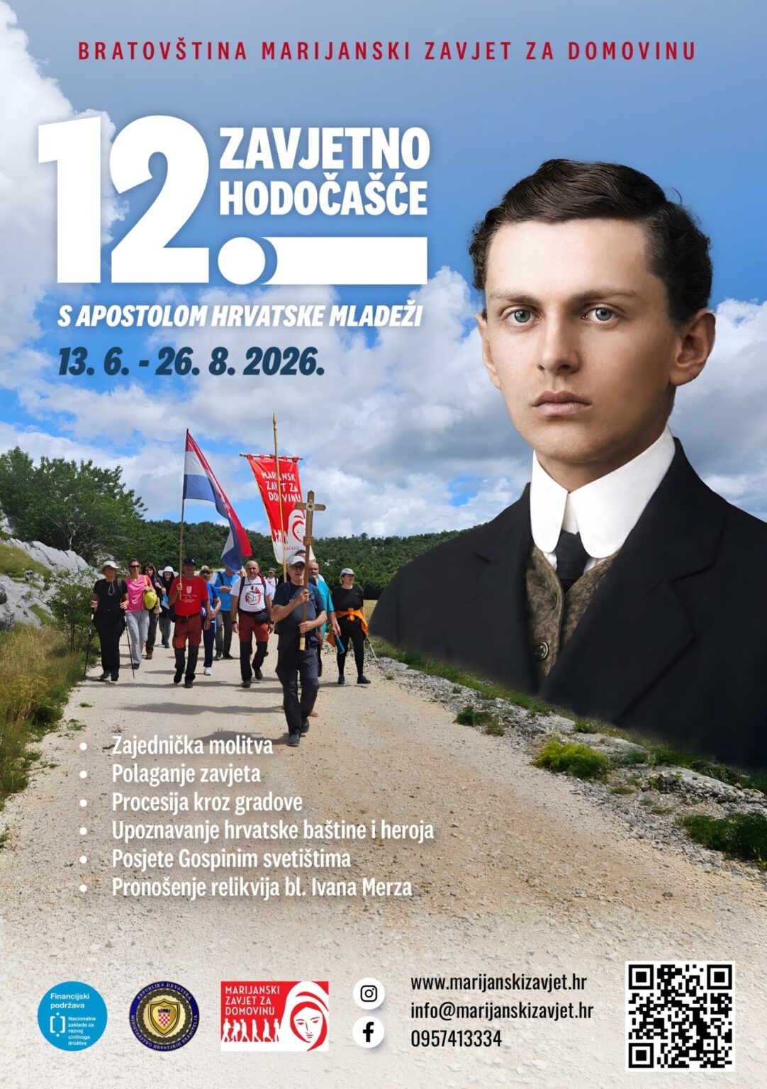 Plakat — Marijanski zavjet za Domovinu